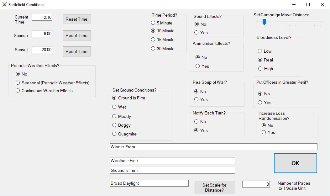 Changing Battlefield Conditions.