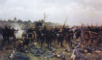 Konigsgratz - Prussians Capture an Austrian Battery.