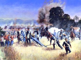 Madras Foot Artillery - Assault on Chin KIang-Foo.