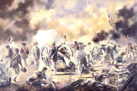 4th Battalion Royal Artillery - Siege of Pensacola.