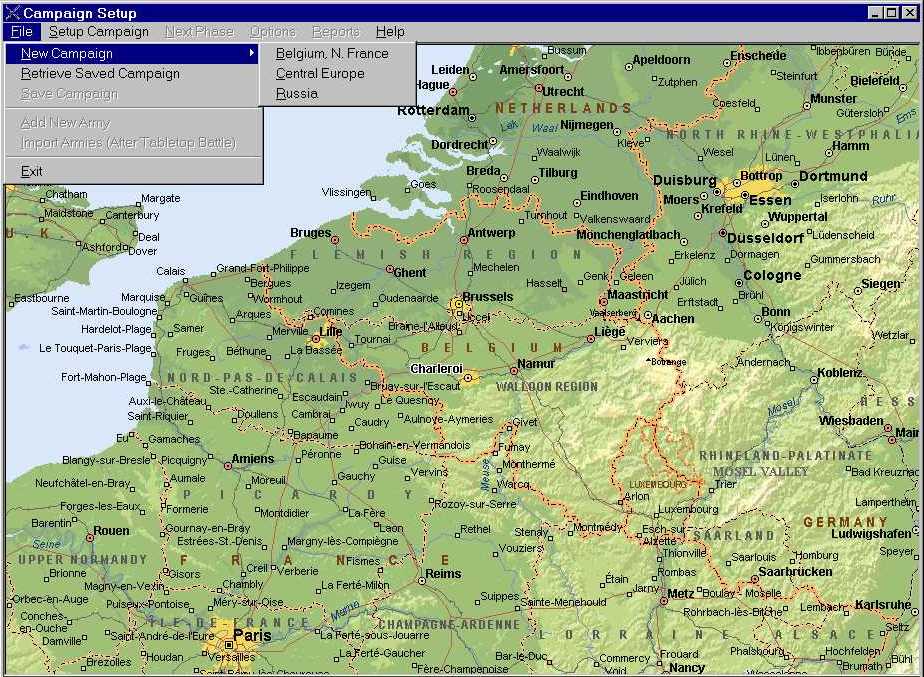 Setting up a Campaign.