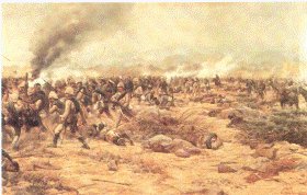 Inside Square of 1st York, Lancs, and Black Watch - Tamaii.