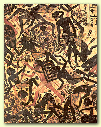 Egyptian Battlefield Victory Over Nubians.