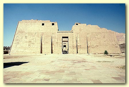 Fortified Main Gate of Medinet Habu.